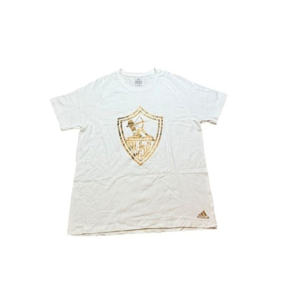 Adidas Zamalek SC Egyptian Premier League Mens Size Medium Graphic T-Shirt Giza